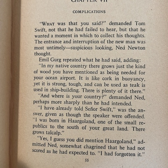 1934 Tom Swift And His Ocean Airport by Victor Appleton HC Book First Edition - Picture 10 of 16